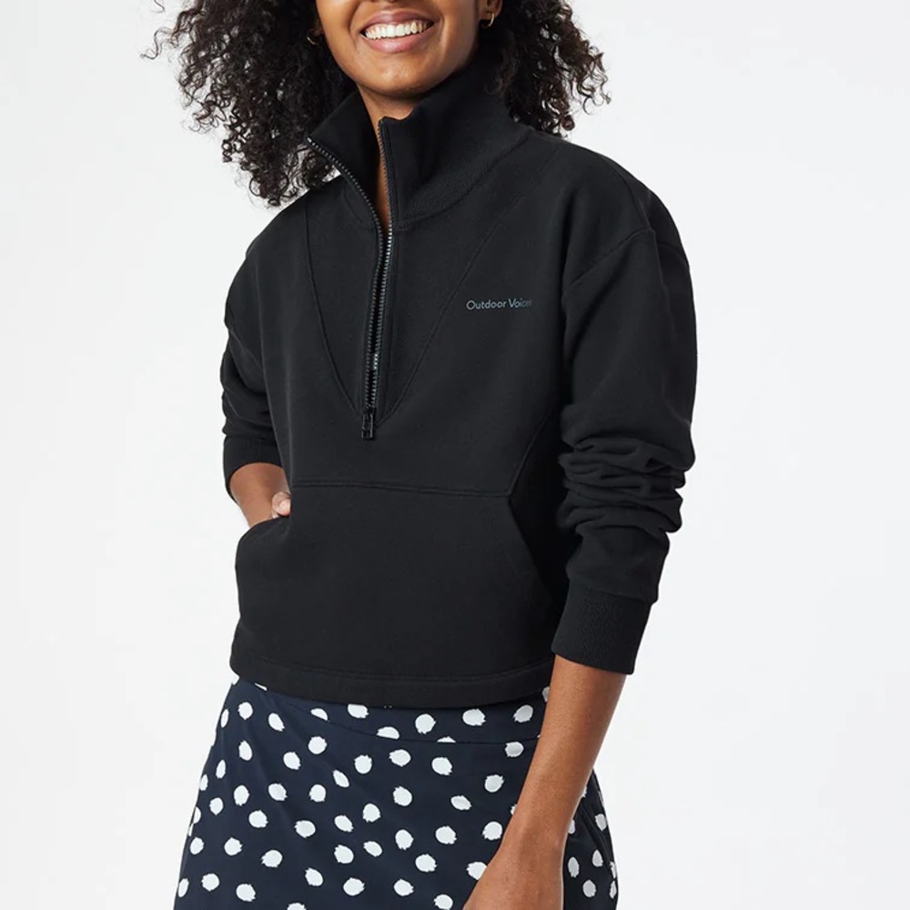 Outdoor Voices Cotton Terry 1/2 Zip